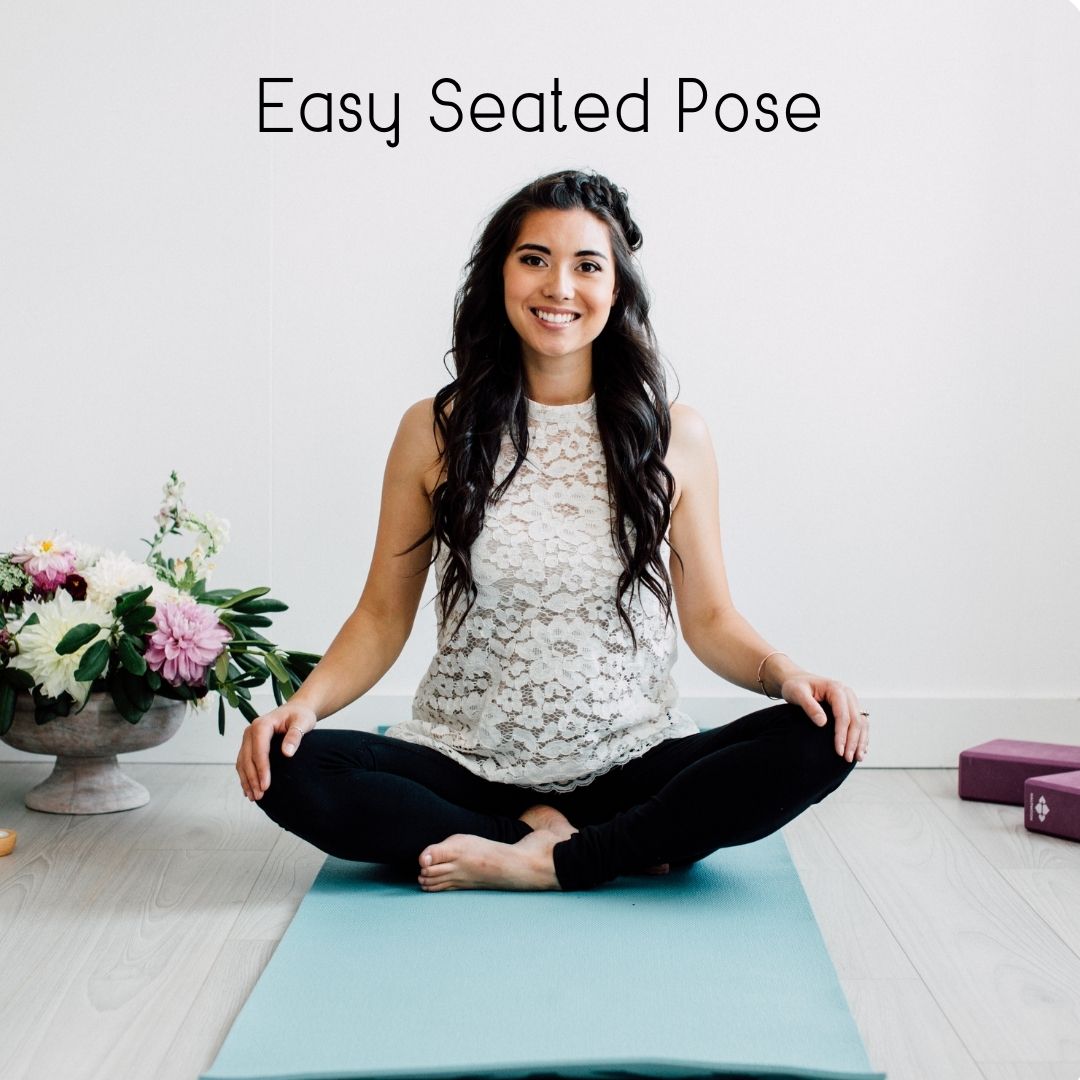 Easy seated pose